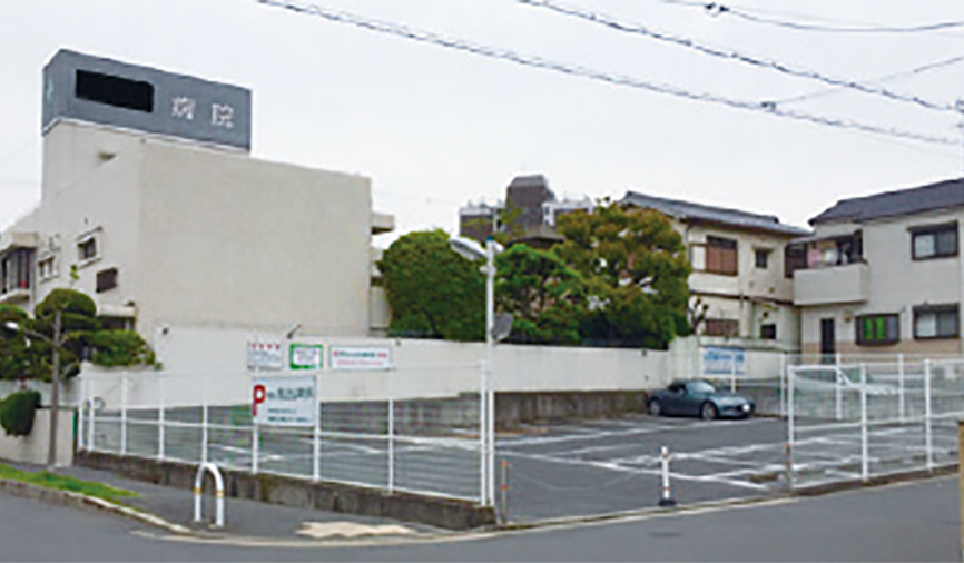 病院付設駐車場イメージ